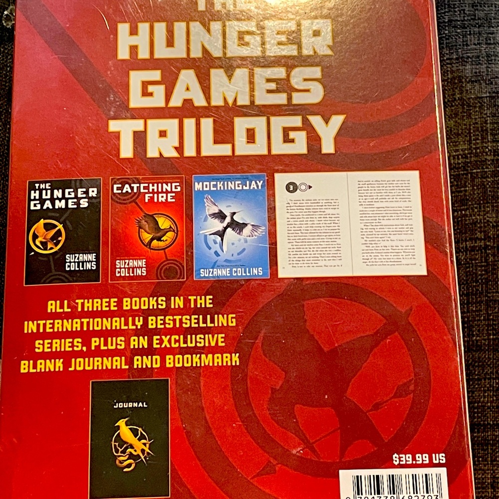 The Hunger Games Trilogy: 3 Books and Journal Box Set
